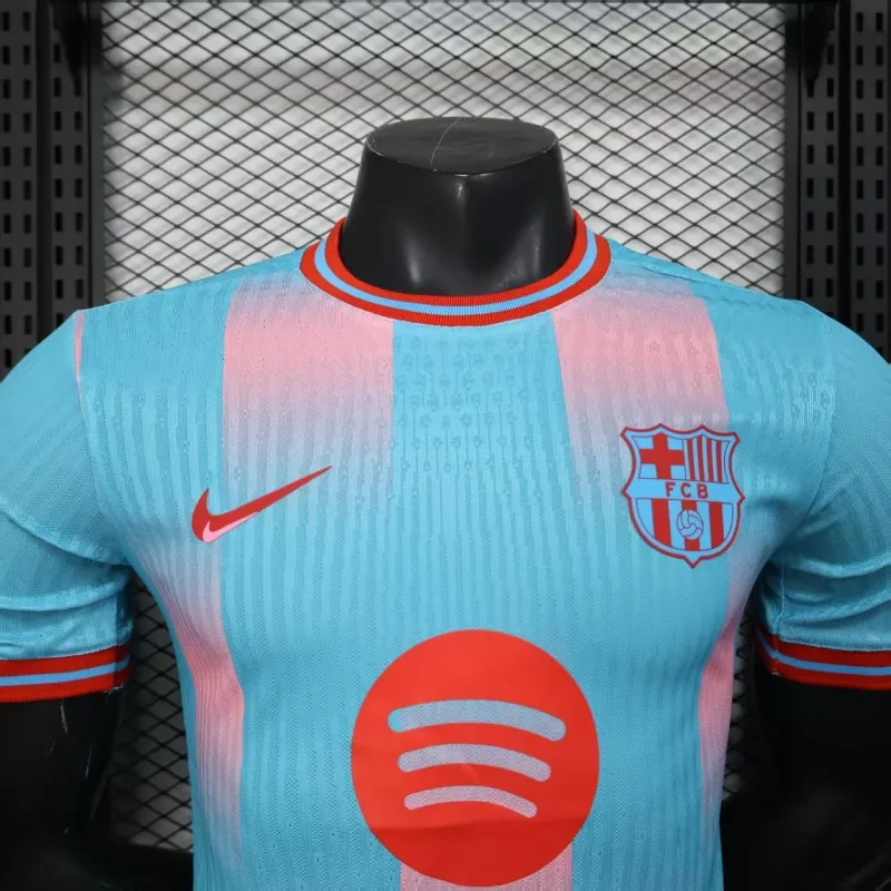 FC Barcelona 2025/26 Special Edition Player Jersey - Cyan