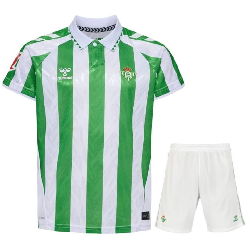 Real Betis Kids' Jersey + Shorts 2024/25 Home - Green/White