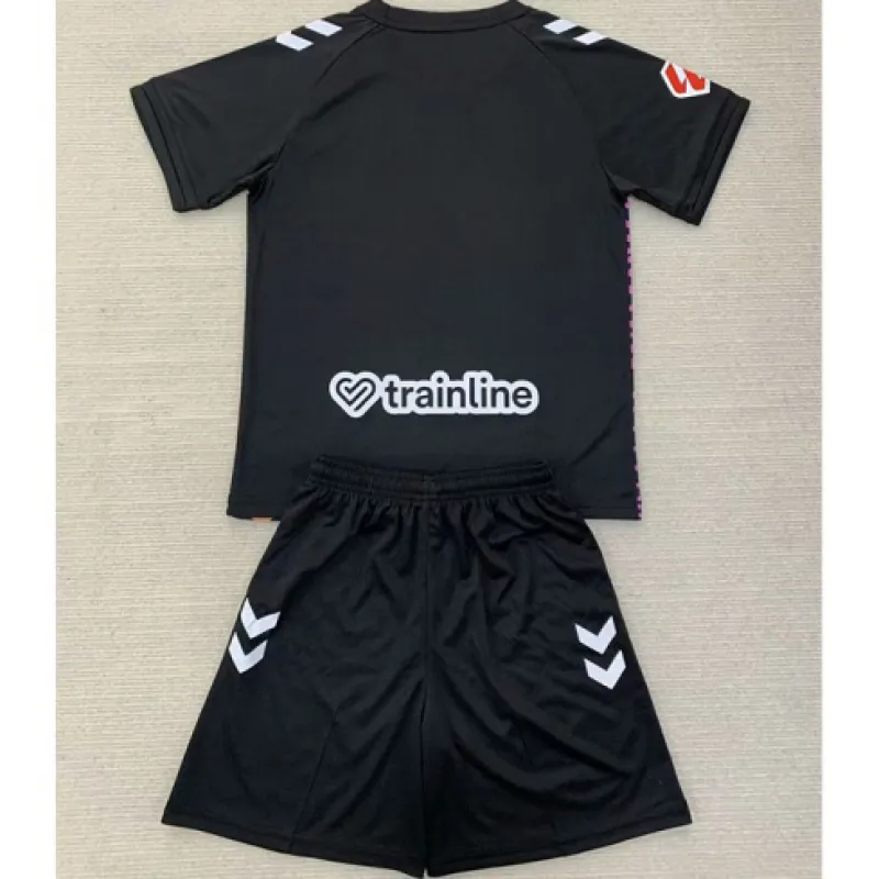 Real Betis Kids' Goalkeeper Jersey + Shorts 2024/25 - Black