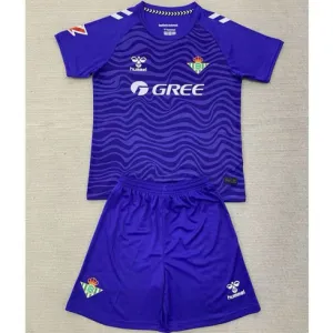 Real Betis Kids' Goalkeeper Jersey and Shorts 2024/25 - Blue