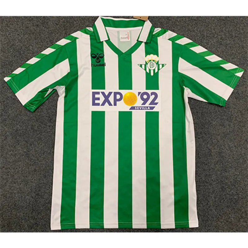 Real Betis Retro Jersey 1988/89 Home - Green/White