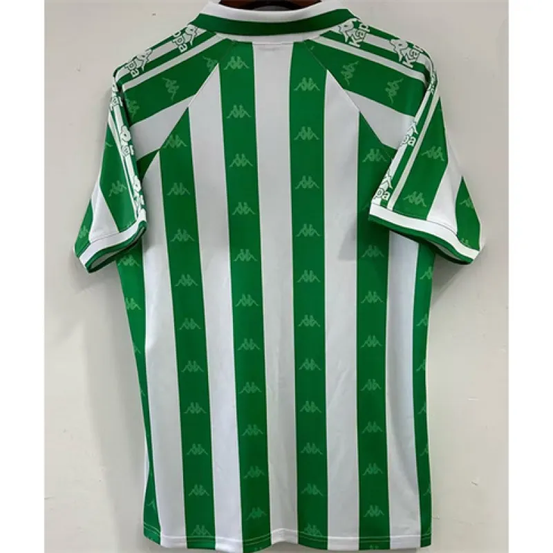 Camiseta retro de Real Betis 1996 local - Verde/Blanco
