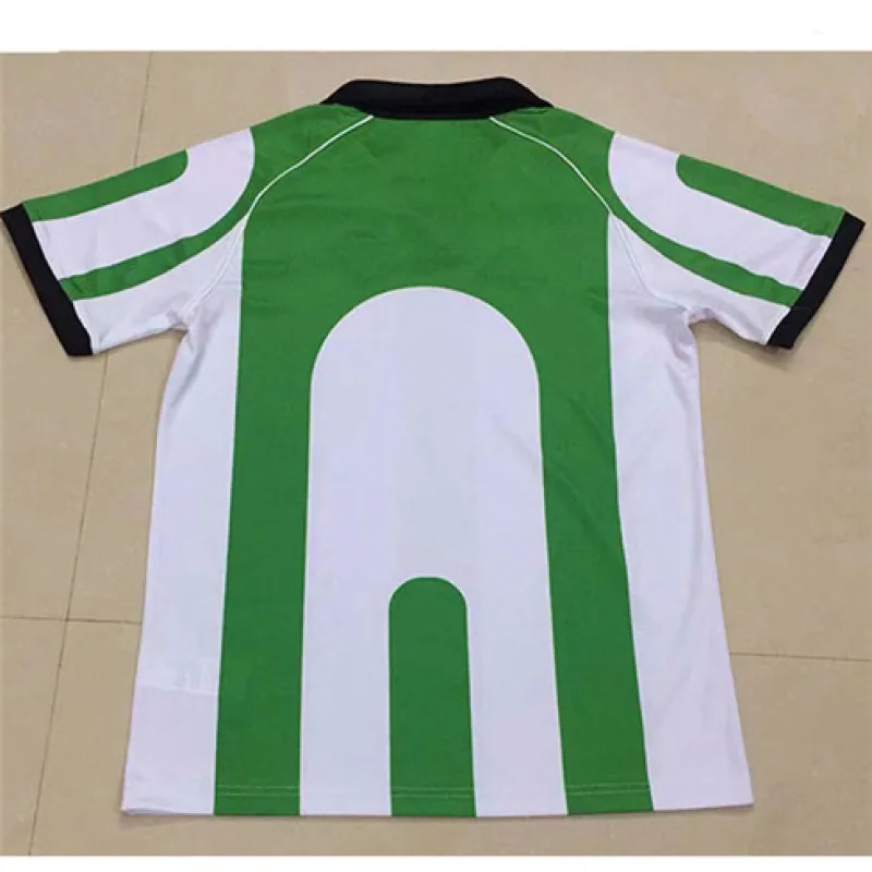 Maillot rétro de Real Betis 1998 domicile - Vert/Blanc