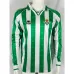 Real Betis Retro Langarm-Trikot 1995-97 Heimspiel - Grün/Weiß