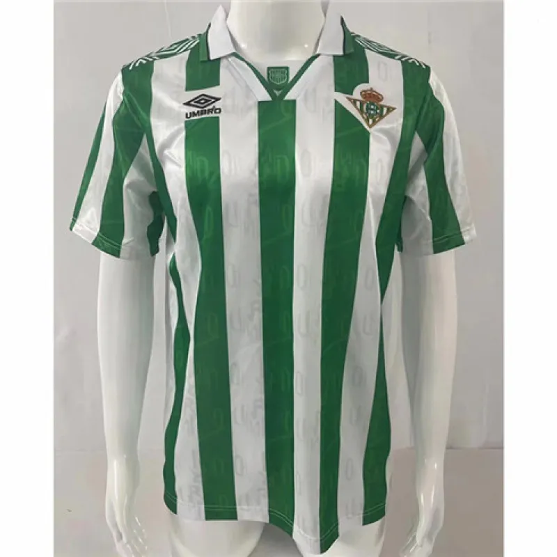 Camiseta retro de Real Betis 1994/95 local - Verde/Blanco