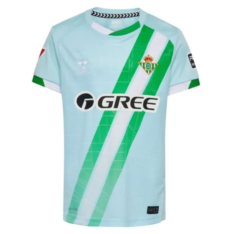 Real Betis 2025/26 Kids Kit Away Jersey - Blue