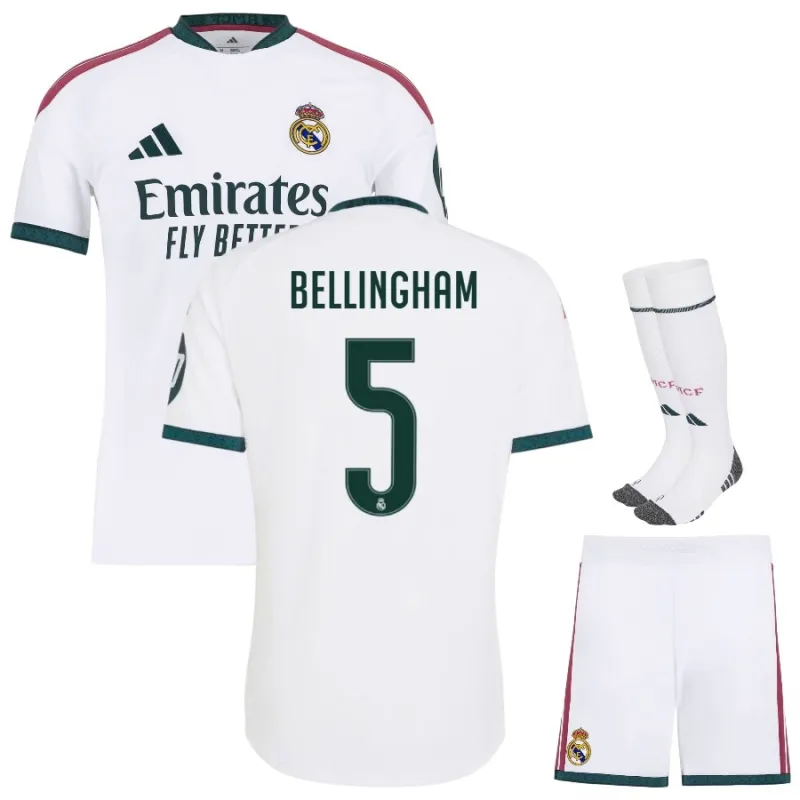 Maillot Ensemble Enfant Domicile Real Madrid 2026/27 BELLINGHAM