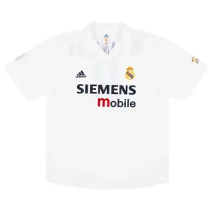 Real Madrid 2002/03 Retro Home Jersey - White