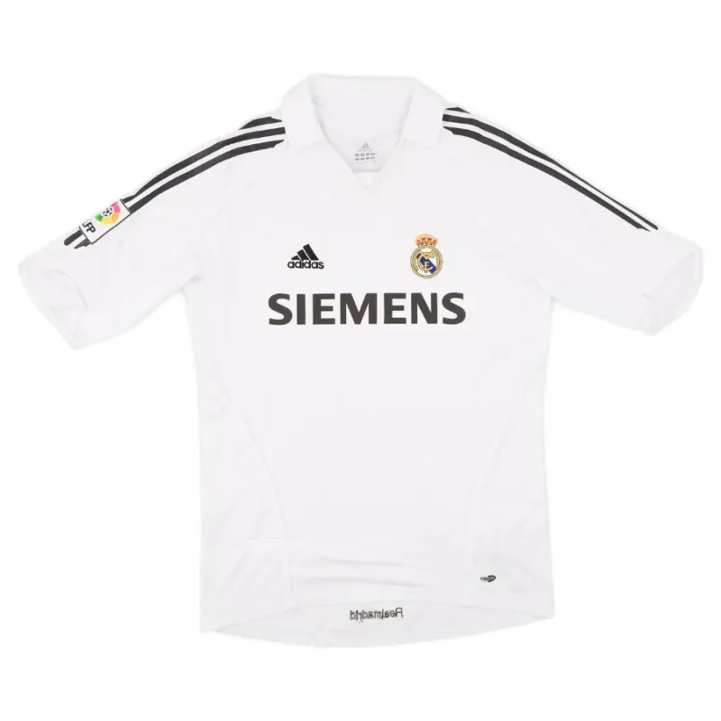 Real Madrid 2005/06 Retro Home Jersey - White