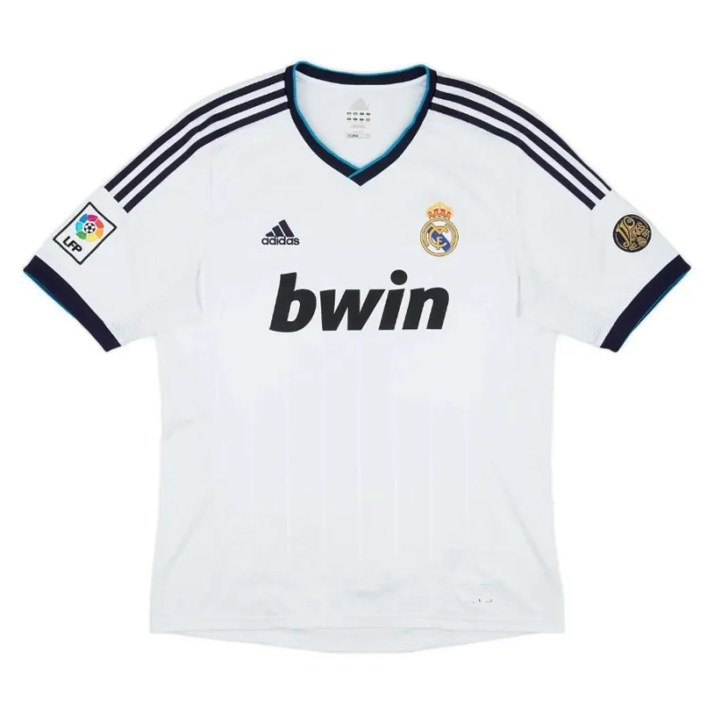 Real Madrid 2012/13 Retro Home Jersey - White