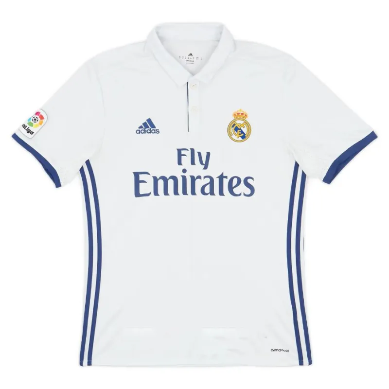 Real Madrid 2016/17 Retro Home Jersey - White