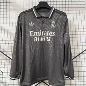 Tercer camiseta de mangas largas del Real Madrid 2024/25 - Gris