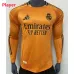 Tercer camiseta de mangas largas de la edición de jugador del Real Madrid 2024/25 - Naranja