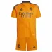 Real Madrid Kids' Jersey + Shorts 2024/25 Away - Orange