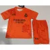 Real Madrid Kids' Jersey + Shorts 2024/25 - Y3 Edition - Orange