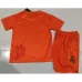 Real Madrid Kids' Jersey + Shorts 2024/25 - Y3 Edition - Orange