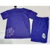 Real Madrid Camiseta y pantalones cortos para niños 2024/25 - Edición Y3 - Morado