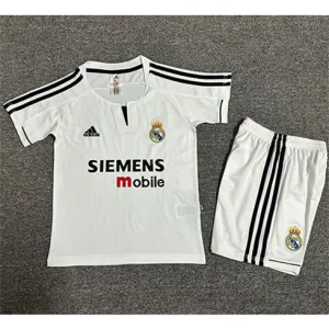 Maillot rétro du Real Madrid 2003/04 domicile - Blanc