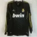 Camiseta retro de manga larga del Real Madrid 2011/12 fuera de casa - Negra