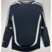 Tercera camiseta retro de mangas largas del Real Madrid 2006/07 - Negra