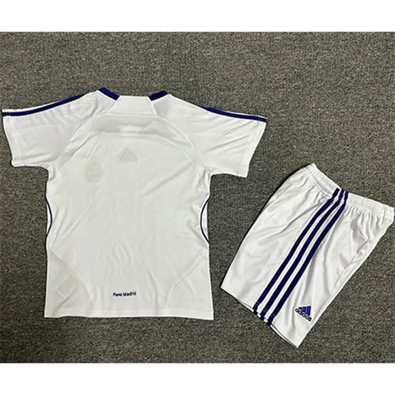 Maillot rétro du Real Madrid 2007/08 domicile - Blanc
