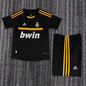 Maillot de gardien rétro d'enfant du Real Madrid 2011/12 - Noir