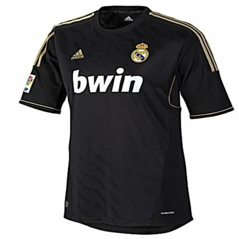 Camiseta retro del Real Madrid 2011/12 fuera de casa - Negro