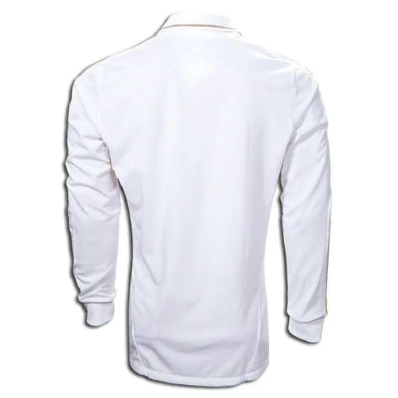 Real Madrid Long-Sleeved Retro Jersey 2011/12 Home - White