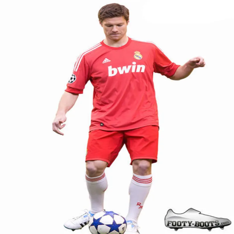 Terza maglia retro del Real Madrid 2011/12 - Rosso
