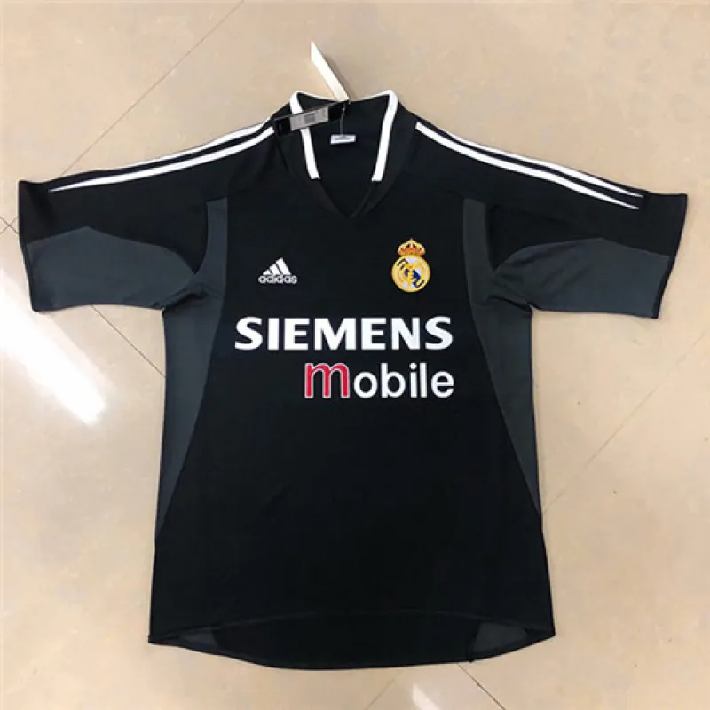 Real Madrid Retro Jersey 2004/05 Classic - Black