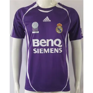 Maglia di calcio retro del Real Madrid 2006 - Viola