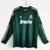 Tercer camiseta retro de manga larga del Real Madrid 2012/13 - Verde