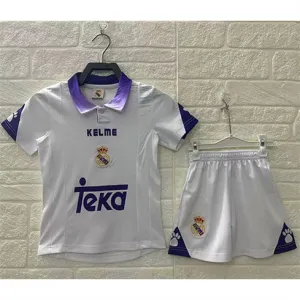 Maillot rétro du Real Madrid 1997/98 domicile - Blanc
