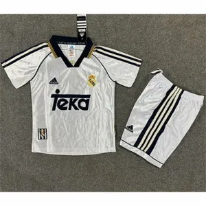 Maillot rétro du Real Madrid 1998-00 domicile - Blanc