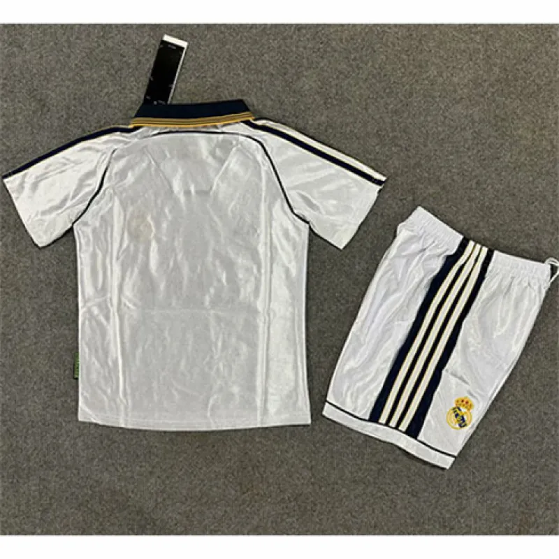 Real Madrid Retro Jersey 1998-00 Home - White
