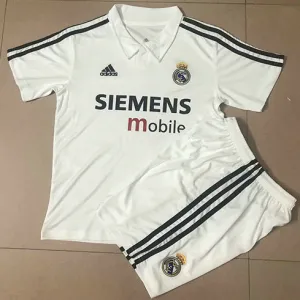 Maillot rétro du Real Madrid 2002/03 domicile - Blanc