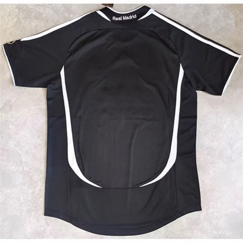 Terza maglia retro del Real Madrid 2006/07 - Nera