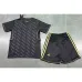 Camiseta retro para niños del Real Madrid 2011/12 Fuera de casa - Negra