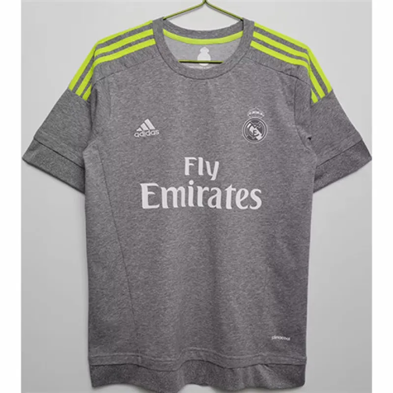Camiseta retro del Real Madrid 2015/16 Fuera de casa - Gris