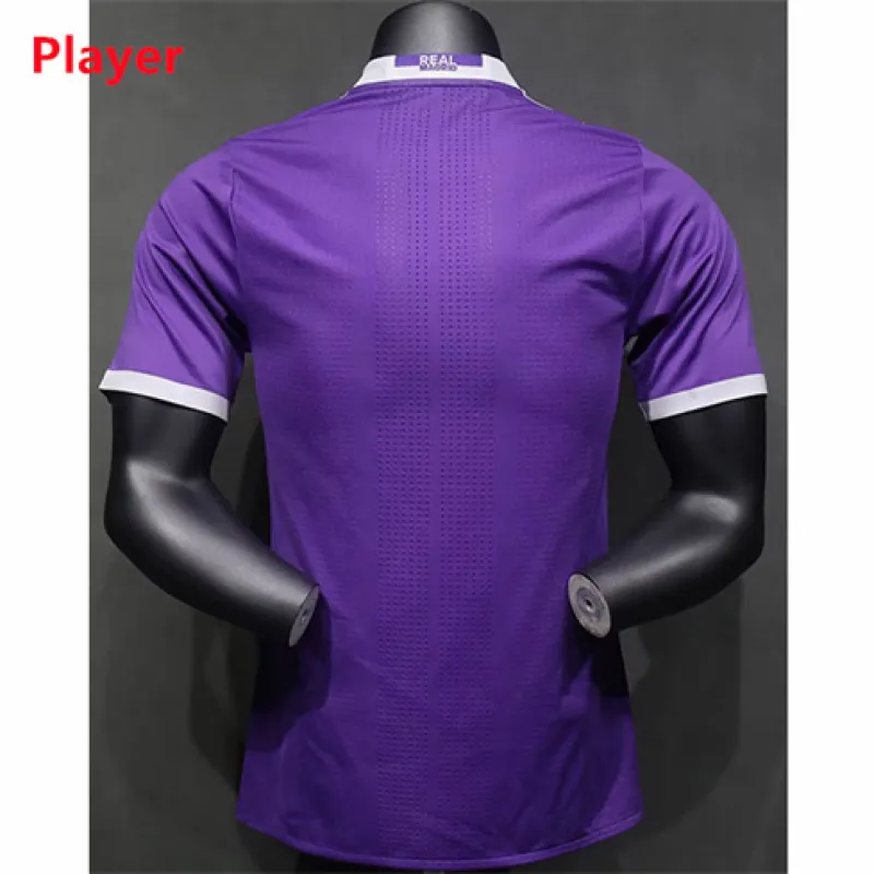 Camiseta retro del Real Madrid 2016/17 Fuera de casa - Morado
