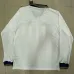 Camiseta de entrenamiento retro de mangas largas del Real Madrid - Blanca