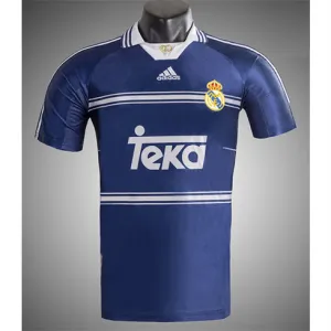 Real Madrid Retro Jersey 1998/99 Away - Blue