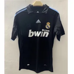 Maglia retro del Real Madrid  2009/10 trasferta - Nera