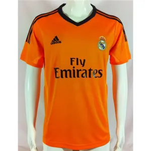 Terza maglia retro del Real Madrid 2013/14 - Arancione