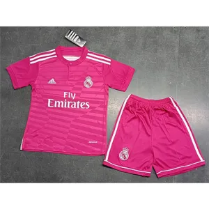Troisième maillot rétro pour enfants du Real Madrid 2014/15 - Rose