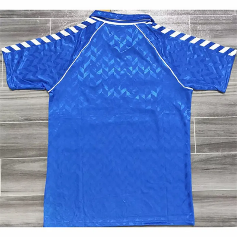 Maillot rétro du Real Madrid 86-88 Extérieur - Bleu