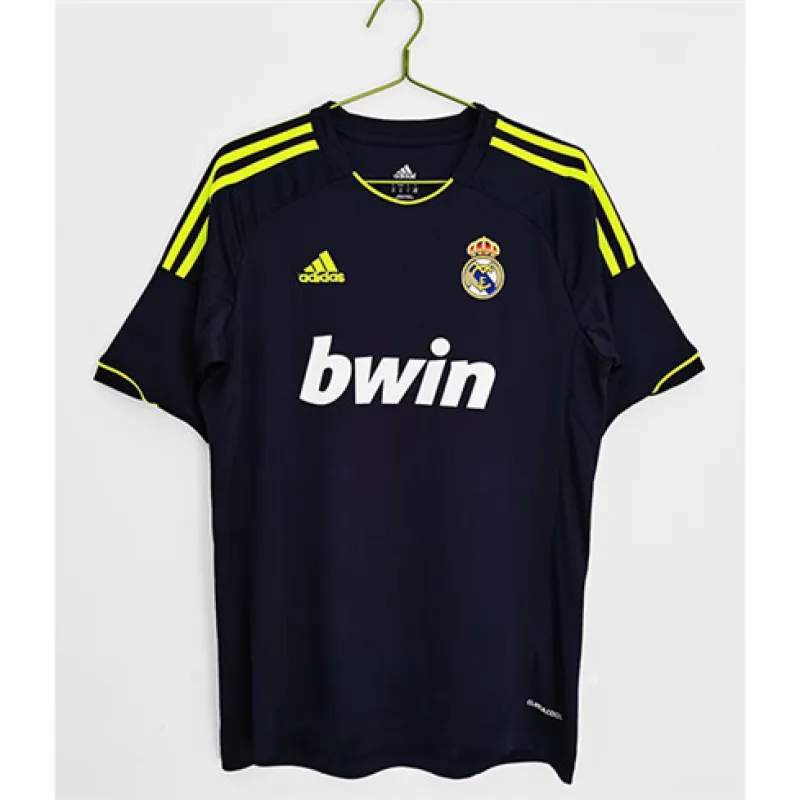 Real Madrid Retro-Trikot  2012/13 Auswärtsspiel - Schwarz