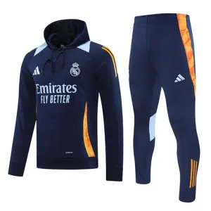 Real Madrid Hooded Sportswear 2024/25 - Blue