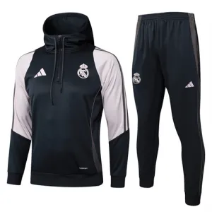 Real Madrid Hooded Sportswear 2024/25 - Black