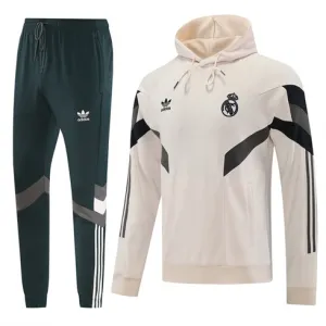Giacca sportiva con cappuccio del Real Madrid 2024/25 - Rosa